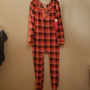 Fashion nova plaid Onsie